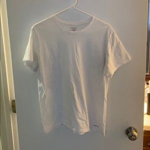 A white Calvin Klein Medium T-Shirt